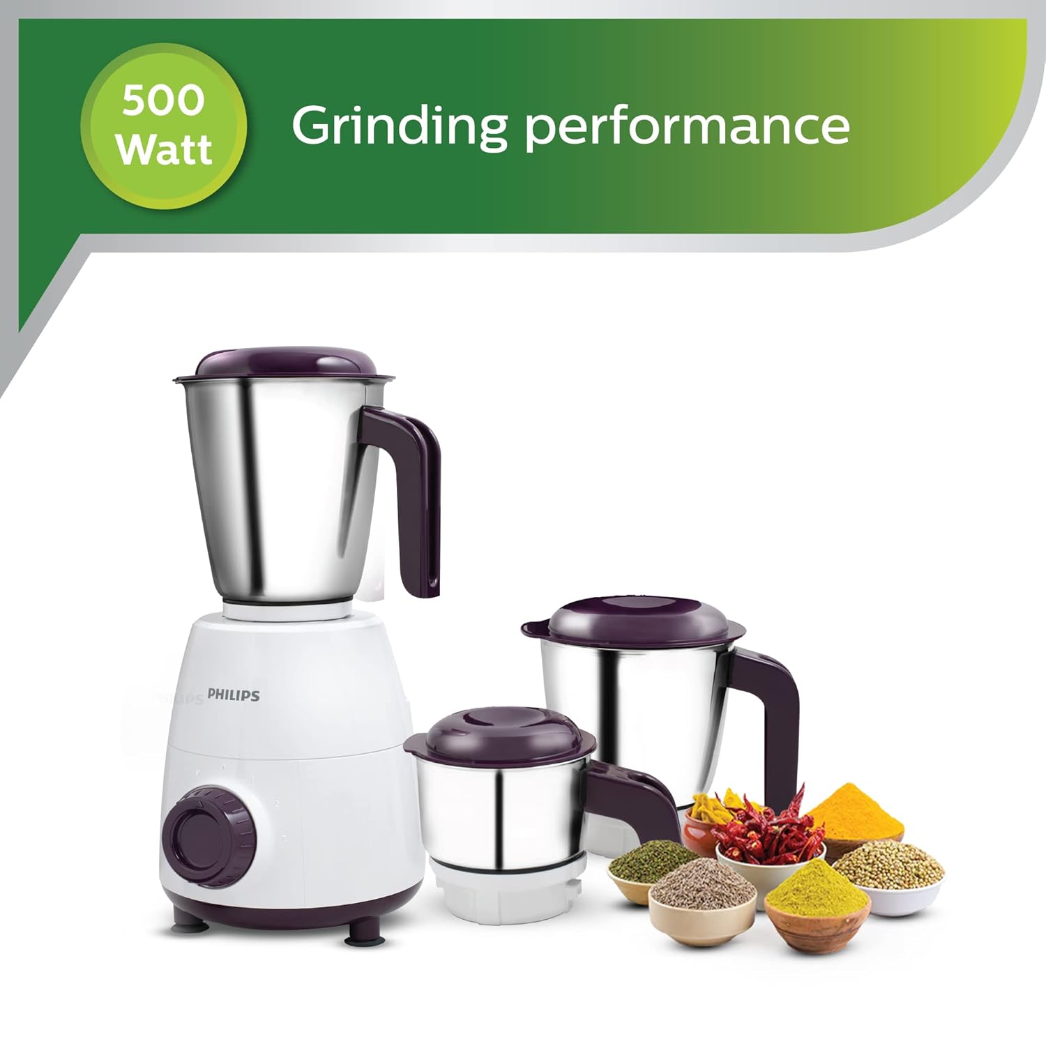 PHILIPS HL7505 500W Mixer Grinder